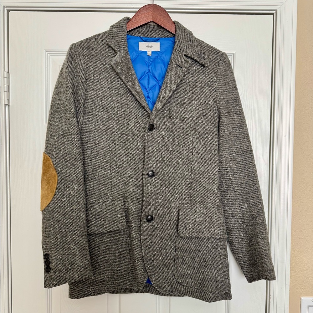 Jack Spade down insulated wool sport coat